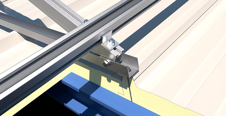 Dreieckiges offenes Aluminium-System